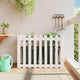 Vidaxl Planter Insense HEK Design 100x50x70 cm Pine Wit White