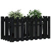 Vidaxl planter insenté HEK Design 100x50x70 cm Bois de pin noir