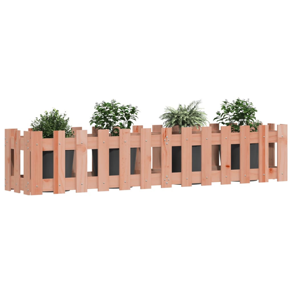 Vidaxl Planter Augmentation de la conception HEK 150x30x30 cm Douglashout solide
