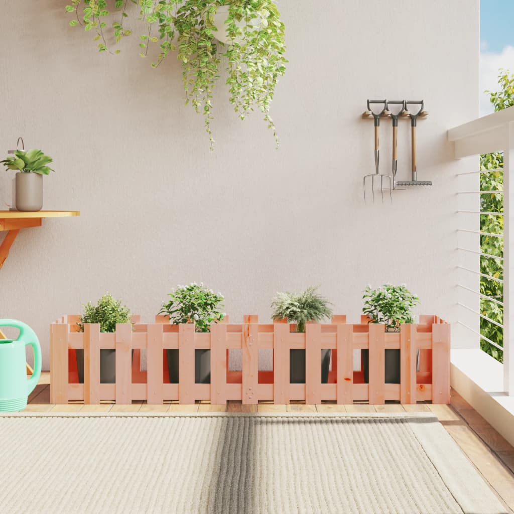 Vidaxl Planter Augmentation de la conception HEK 150x30x30 cm Douglashout solide