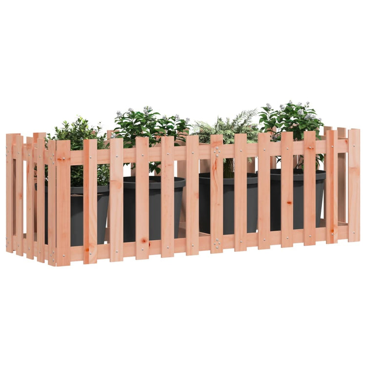 Vidaxl Planter Augmentation de la conception HEK 150x50x50 cm Douglashout solide