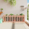 Vidaxl Planter Augmentation de la conception HEK 150x50x50 cm Douglashout solide