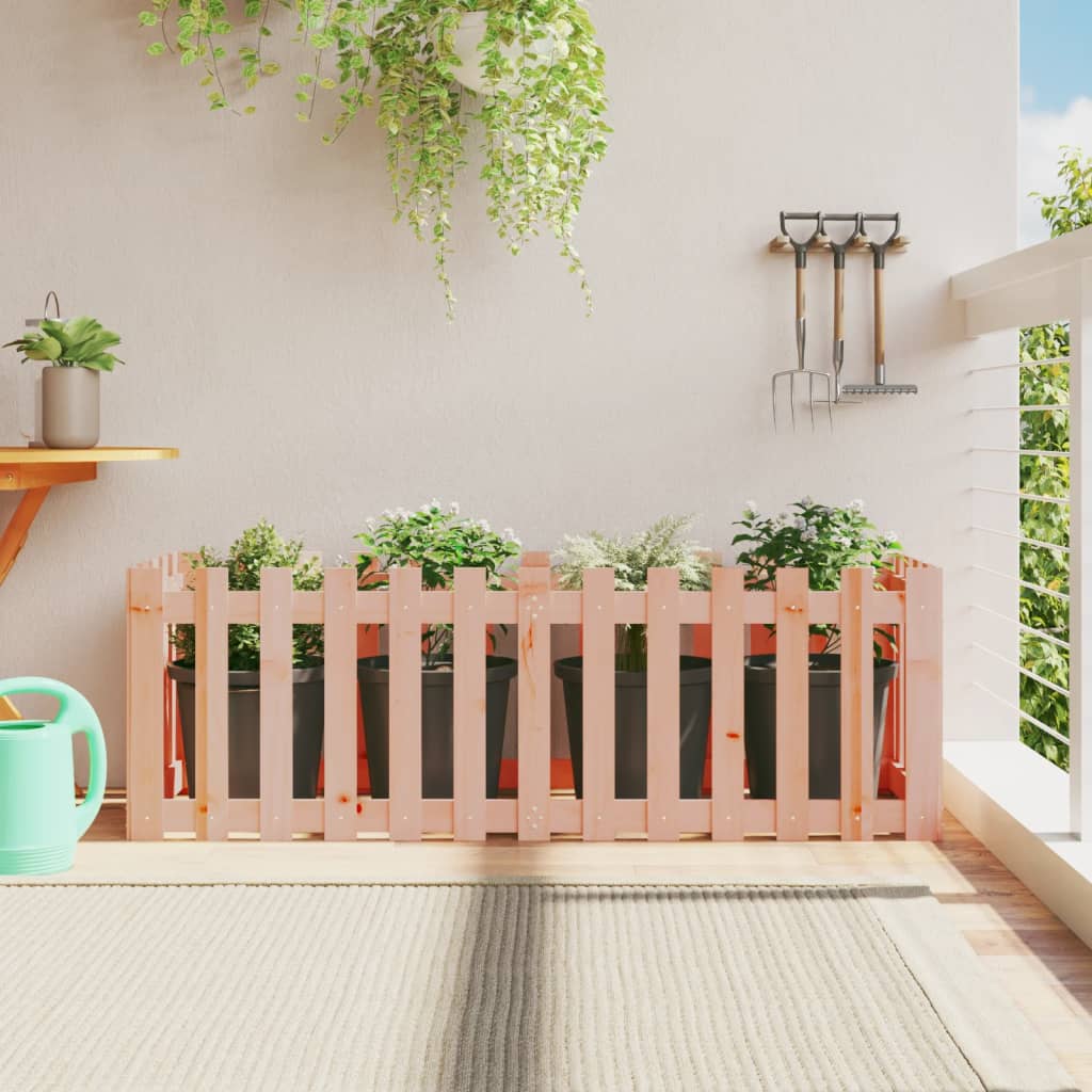 Vidaxl Planter Augmentation de la conception HEK 150x50x50 cm Douglashout solide