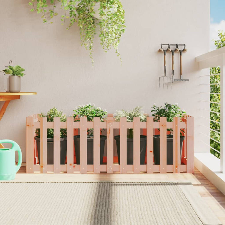 Vidaxl Planter Augmentation de la conception HEK 150x50x50 cm Douglashout solide
