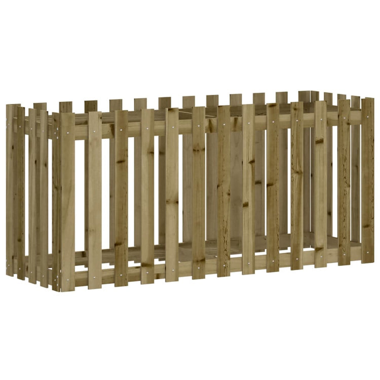 Vidaxl planter inséré HEK Design 150x50x70 cm Bois imprégné