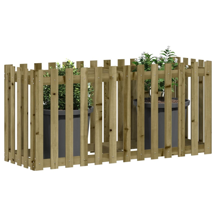 Vidaxl planter inséré HEK Design 150x50x70 cm Bois imprégné