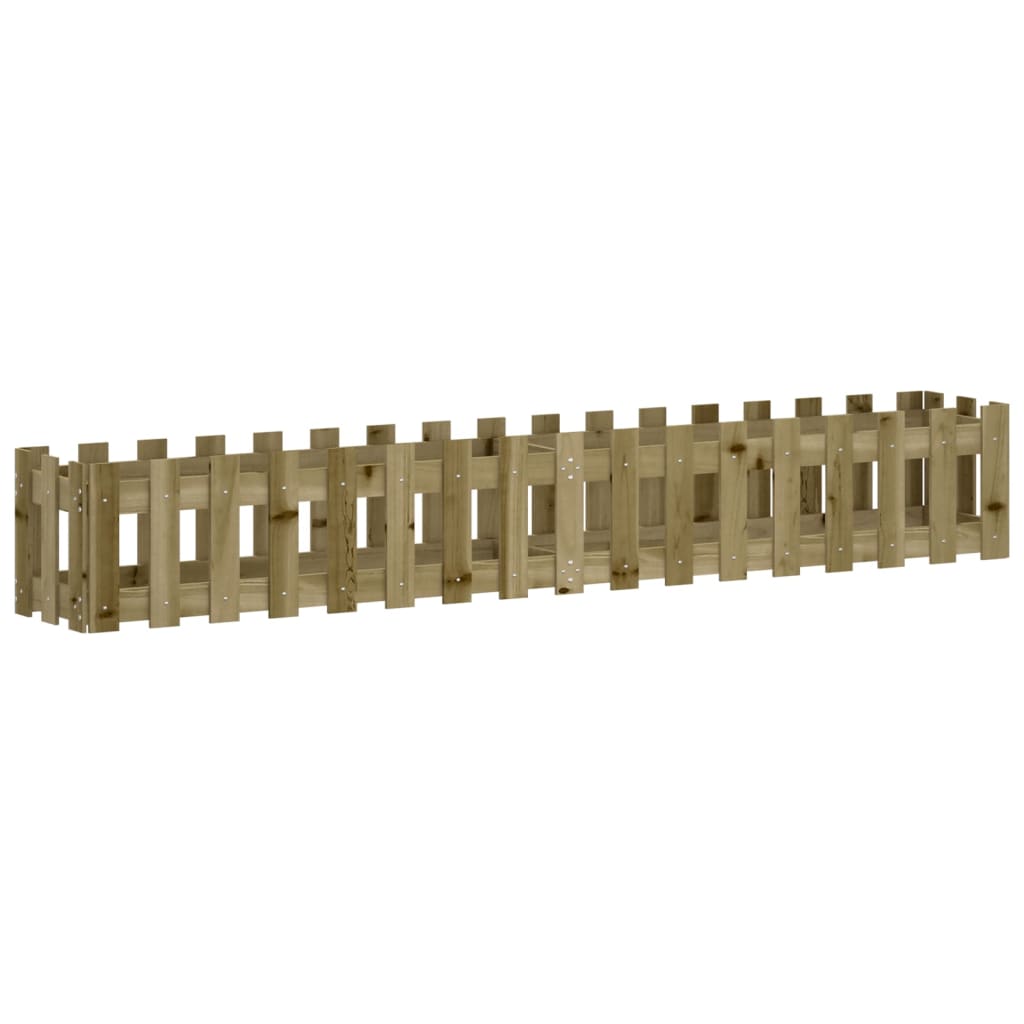 Vidaxl Planter Inssenté HEK Design 200x30x30 cm Bois imprégné