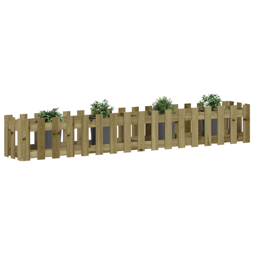 Vidaxl Planter Inssenté HEK Design 200x30x30 cm Bois imprégné