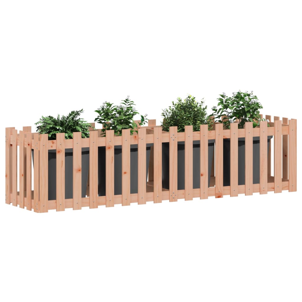Vidaxl Planter Augmentation de la conception HEK 200x50x50 cm Douglashout solide