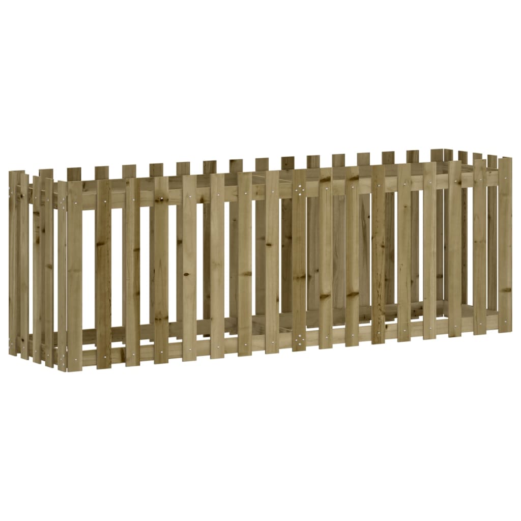 Vidaxl Planning Box Rested HEK Design 200x50x70 cm Bois imprégné