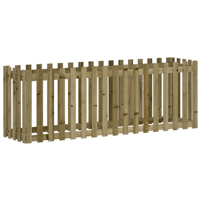 Vidaxl Planning Box Rested HEK Design 200x50x70 cm Bois imprégné