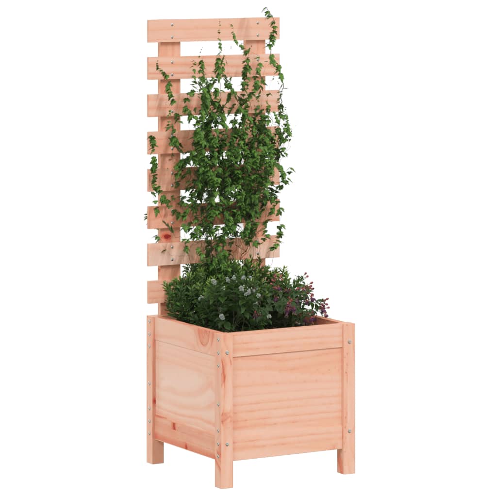 Boîte de planification Vidaxl avec rack 39x39.5x114 cm Douglashout solide