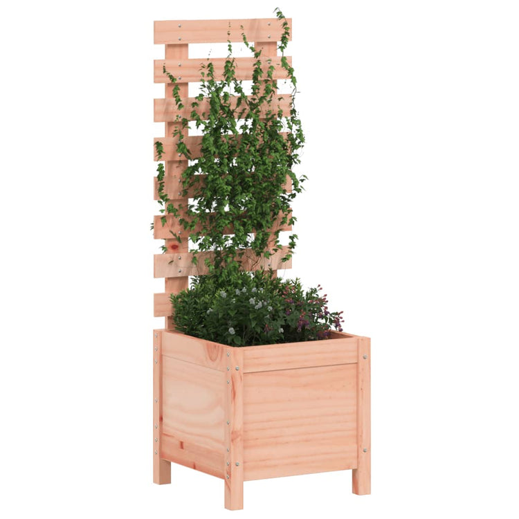 Boîte de planification Vidaxl avec rack 39x39.5x114 cm Douglashout solide