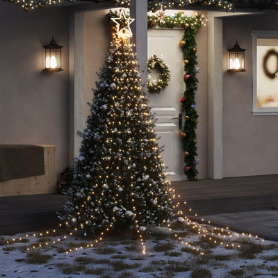 Vidaxl Christmas Tree Lighting 320 WHITE-LEDS BLAIS 375 cm
