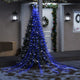 Vidaxl Christmas Tree Lighting 320 Blue LEDS 375 cm