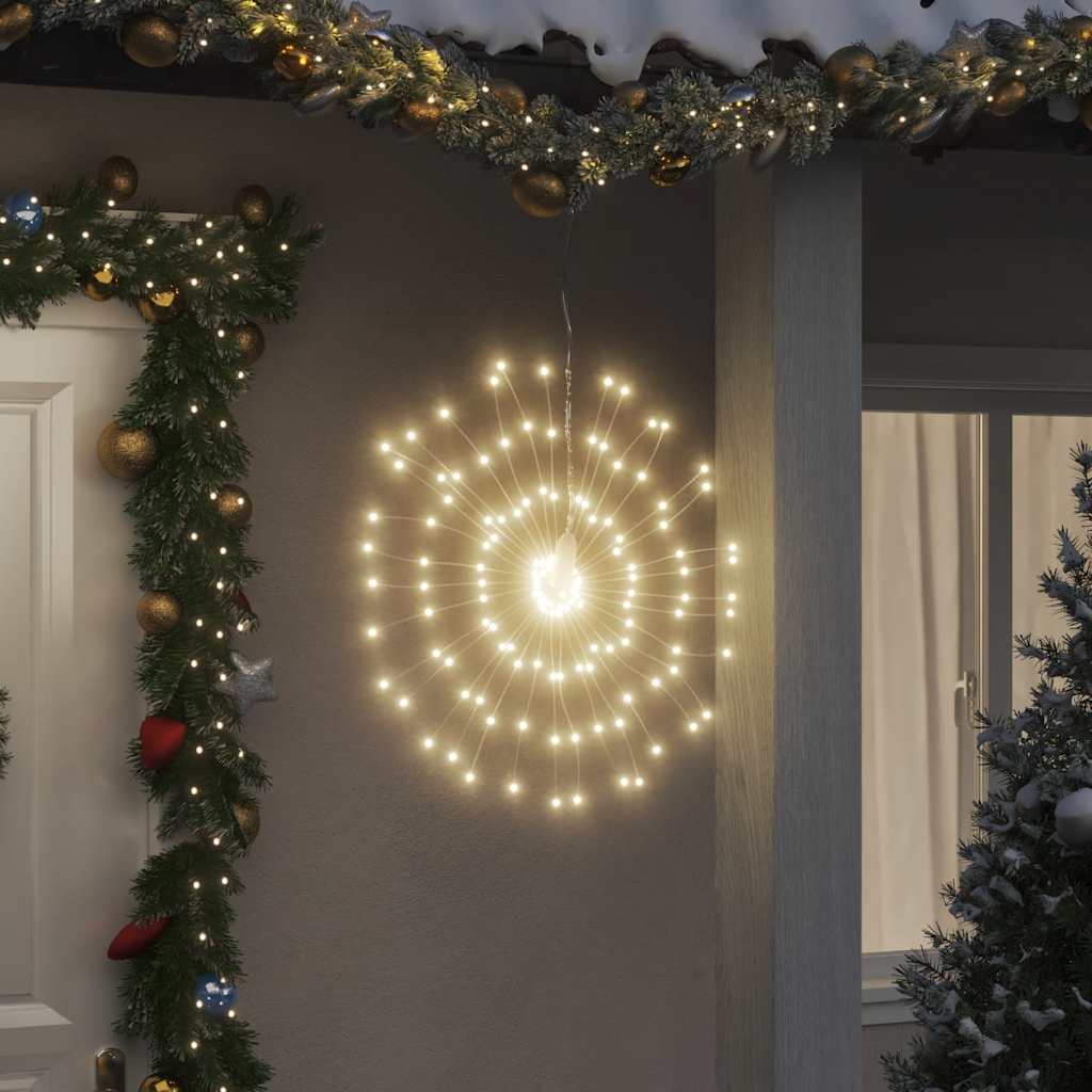 Vidaxl Christmas Lighting Fireworks 140 LED-LED BLAINE 17 CM