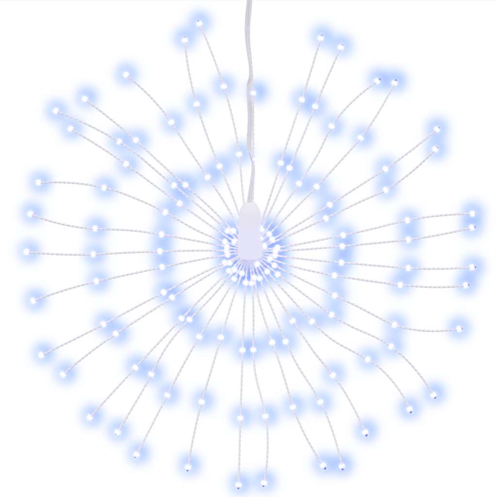 Vidaxl Christmas Lighting Fireworks 140 Cold White LEDS 17 cm