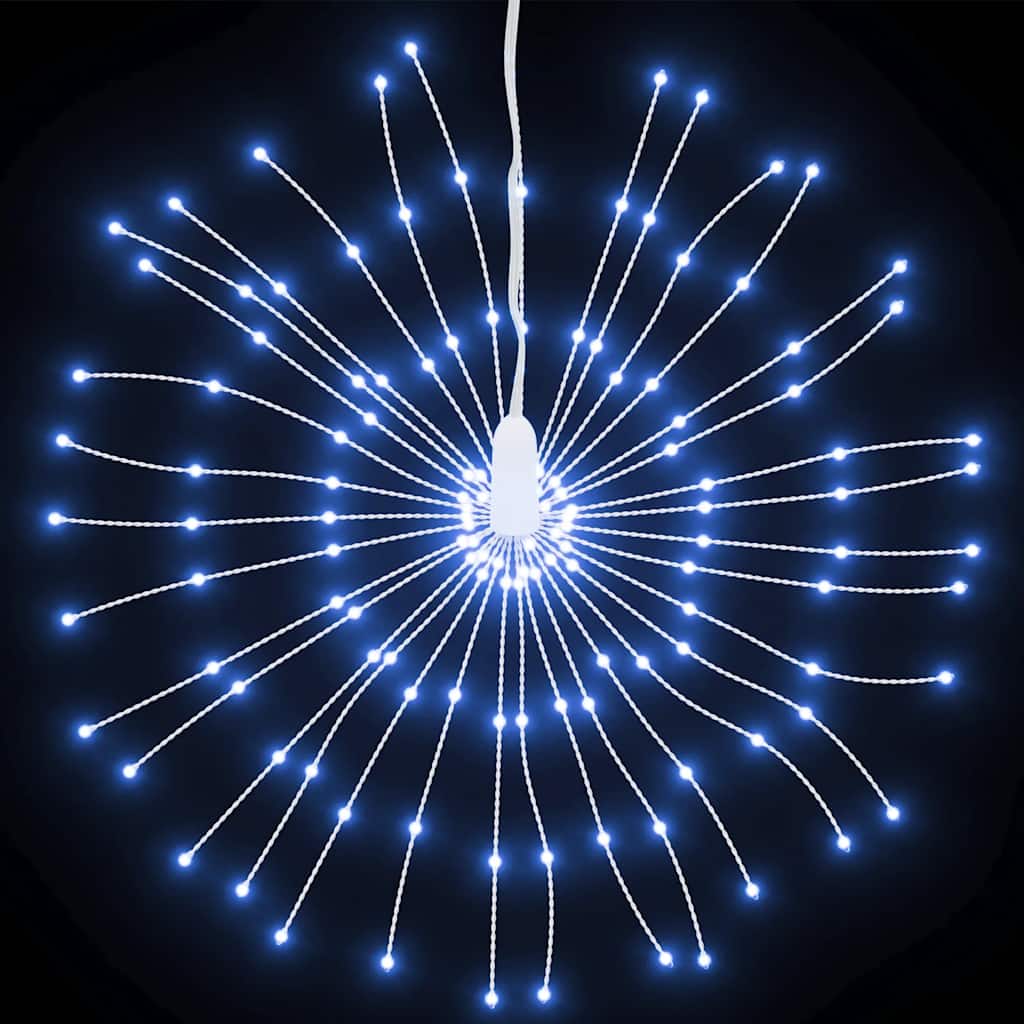 Vidaxl Christmas Lighting Fireworks 140 Cold White LEDS 17 cm