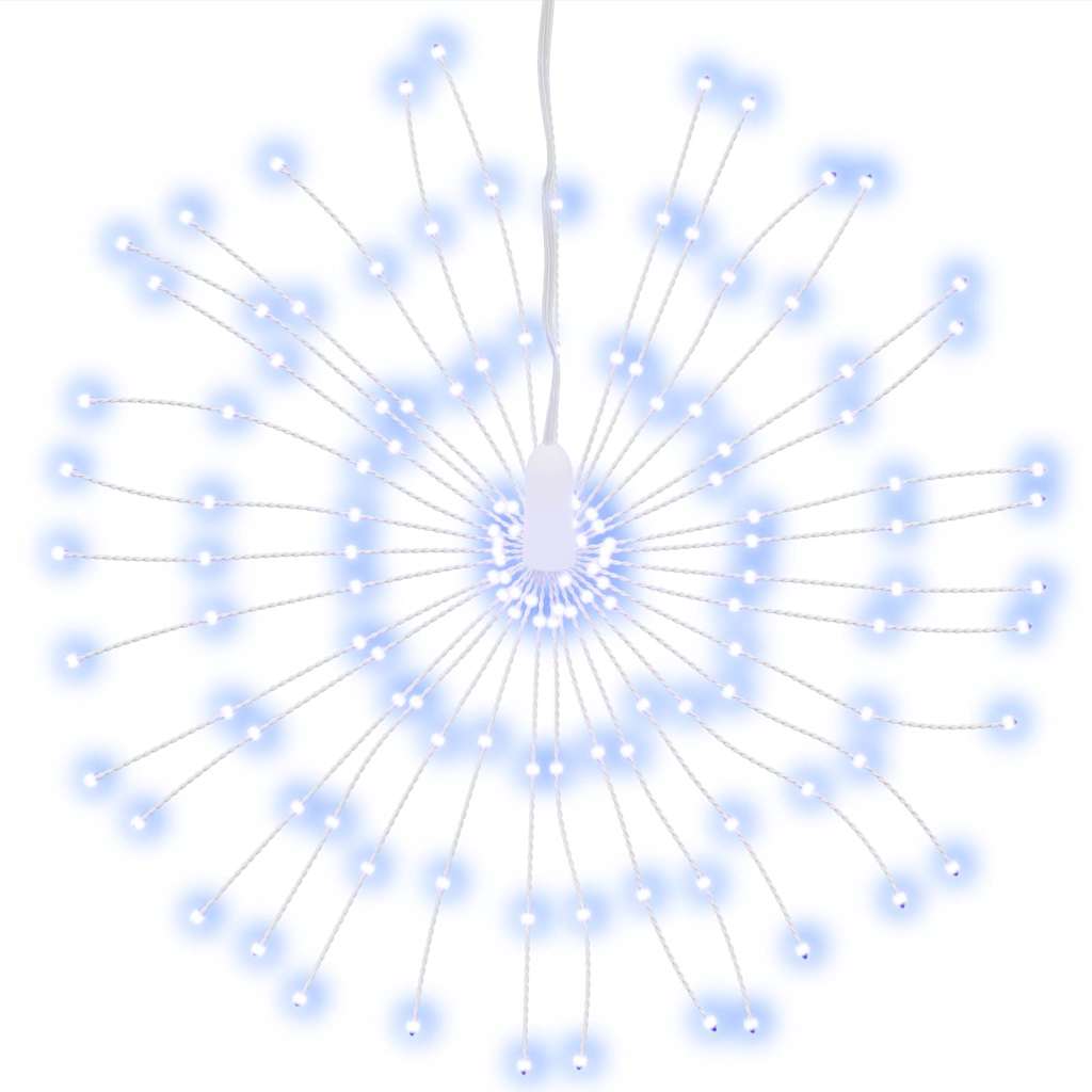 Vidaxl Christmas Lighting Fireworks 4 St 140 Cold White LEDS 17 cm