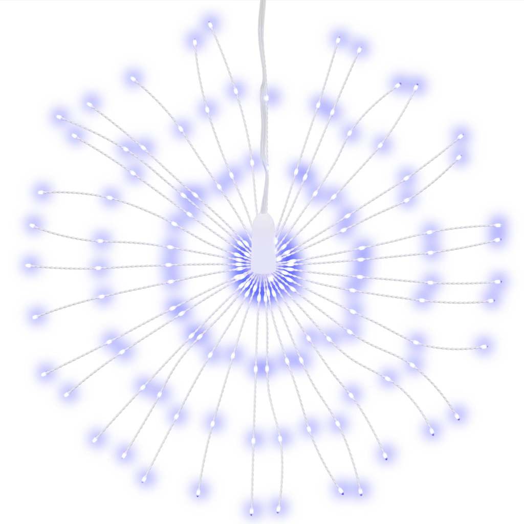 Vidaxl Christmas Lighting Fireworks 140 Blue LEDS 17 cm