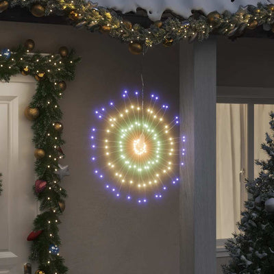 Vidaxl Christmas Lighting Fireworks 4 St 140 LED multicolores 17 cm