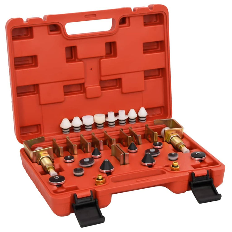 Ensemble de détection de fuite de Vidaxl pour le climatiseur 36x27x9 cm rouge
