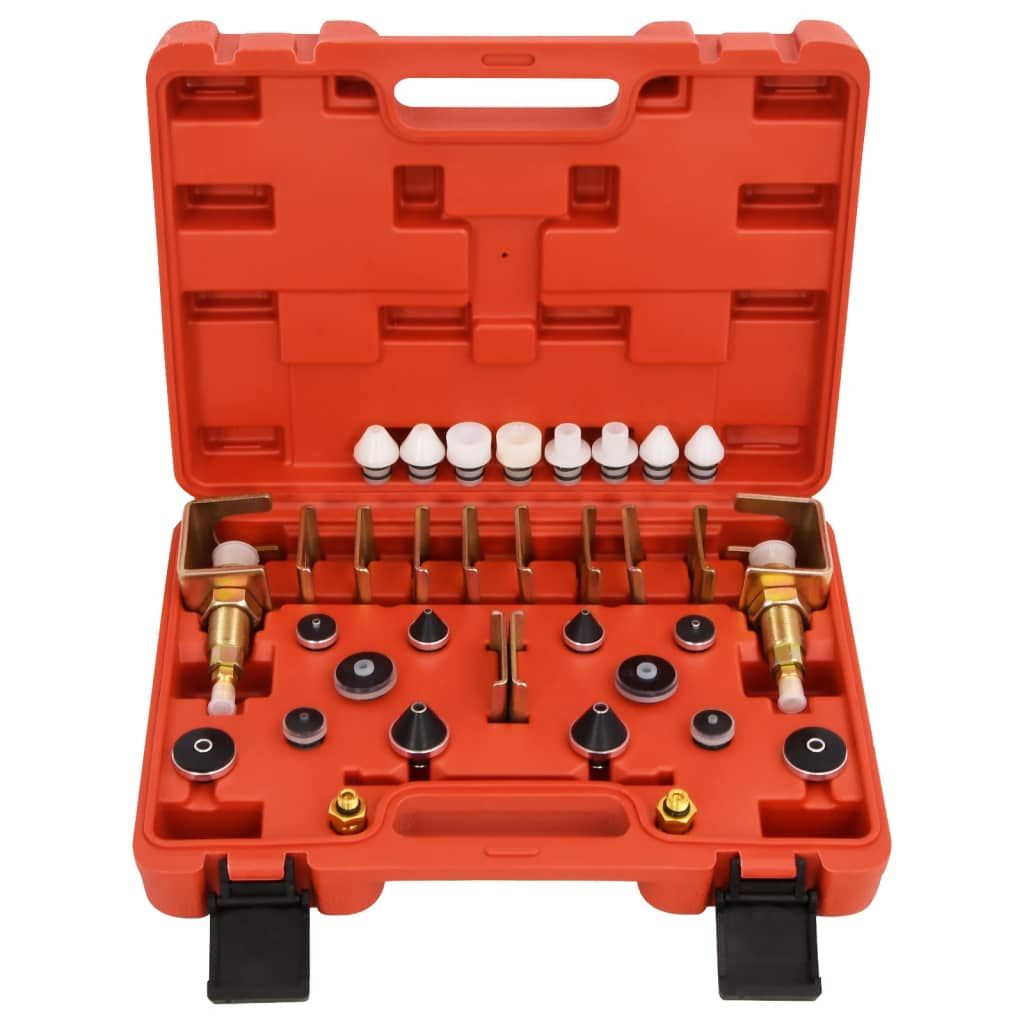 Ensemble de détection de fuite de Vidaxl pour le climatiseur 36x27x9 cm rouge