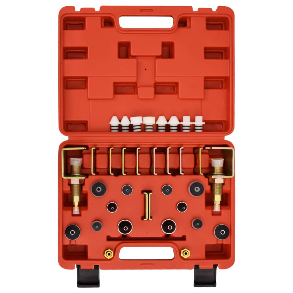 Ensemble de détection de fuite de Vidaxl pour le climatiseur 36x27x9 cm rouge