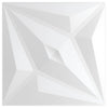 Vidaxl 48 St Panneaux muraux étoiles 12 m² 50x50 cm xps blanc