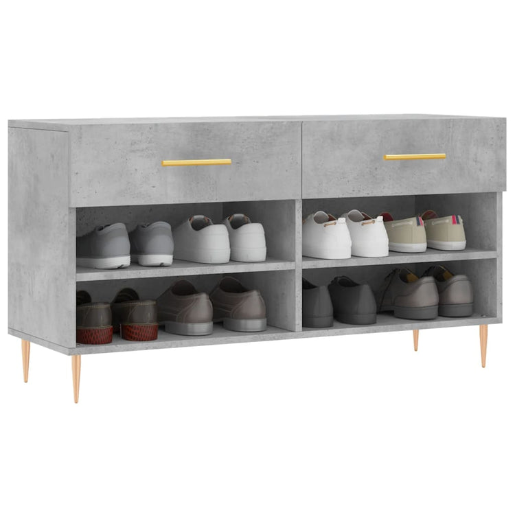Canapé à chaussures Vidaxl 102x35x55 cm