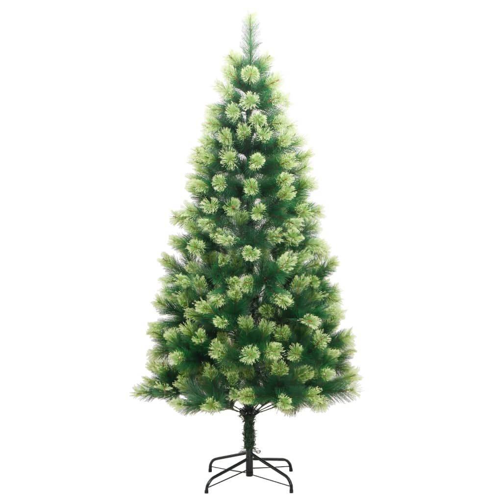Vidaxl Kunstkerstboom avec des charnières et standard 210 cm