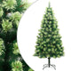 Vidaxl kunstkerstboom avec charnières et 240 cm standard