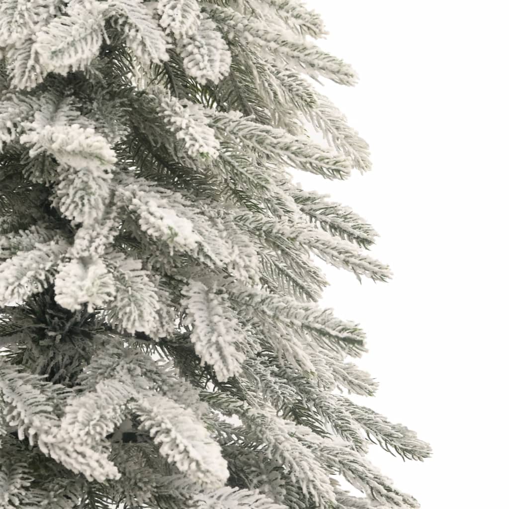 Vidaxl kunstkerstboom avec neige 210 cm