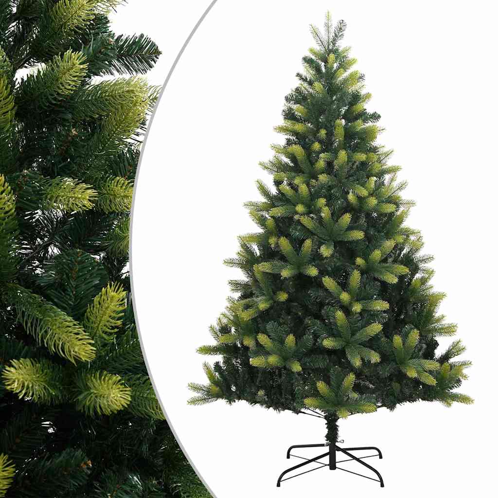 Vidaxl Kunstkerstboom avec des charnières et standard 210 cm