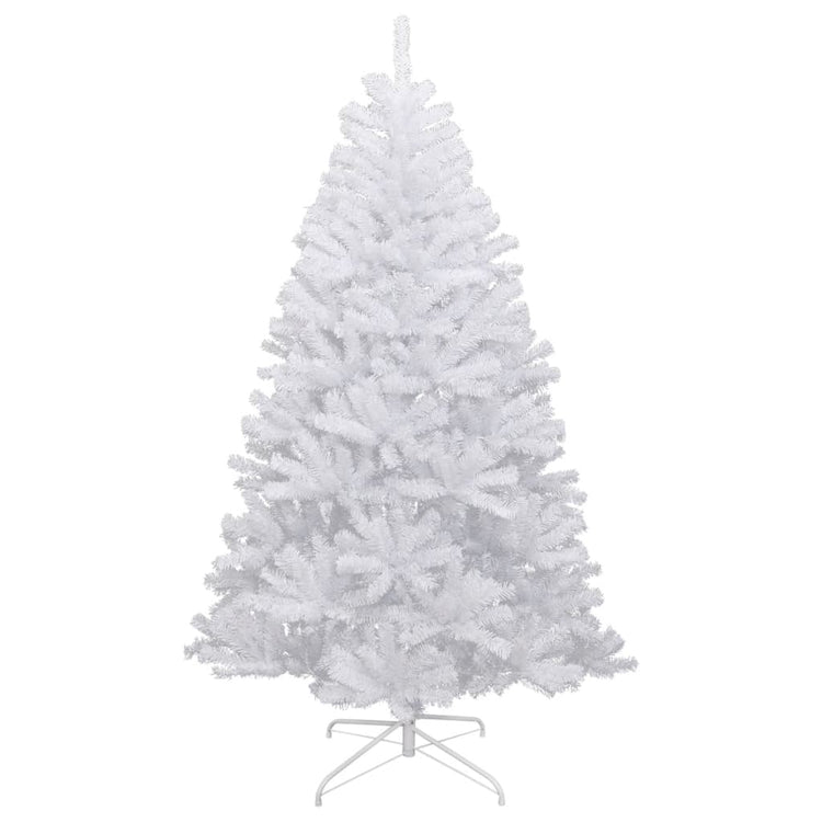 Vidaxl kunstkerstboom avec des charnières et neige 180 cm