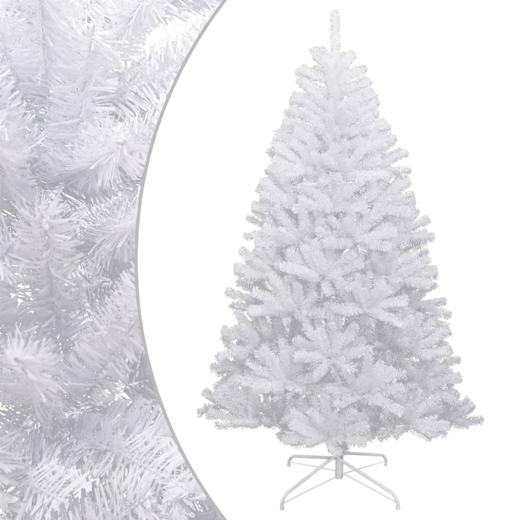 Vidaxl Kunstkerstboom avec des charnières et de la neige 240 cm