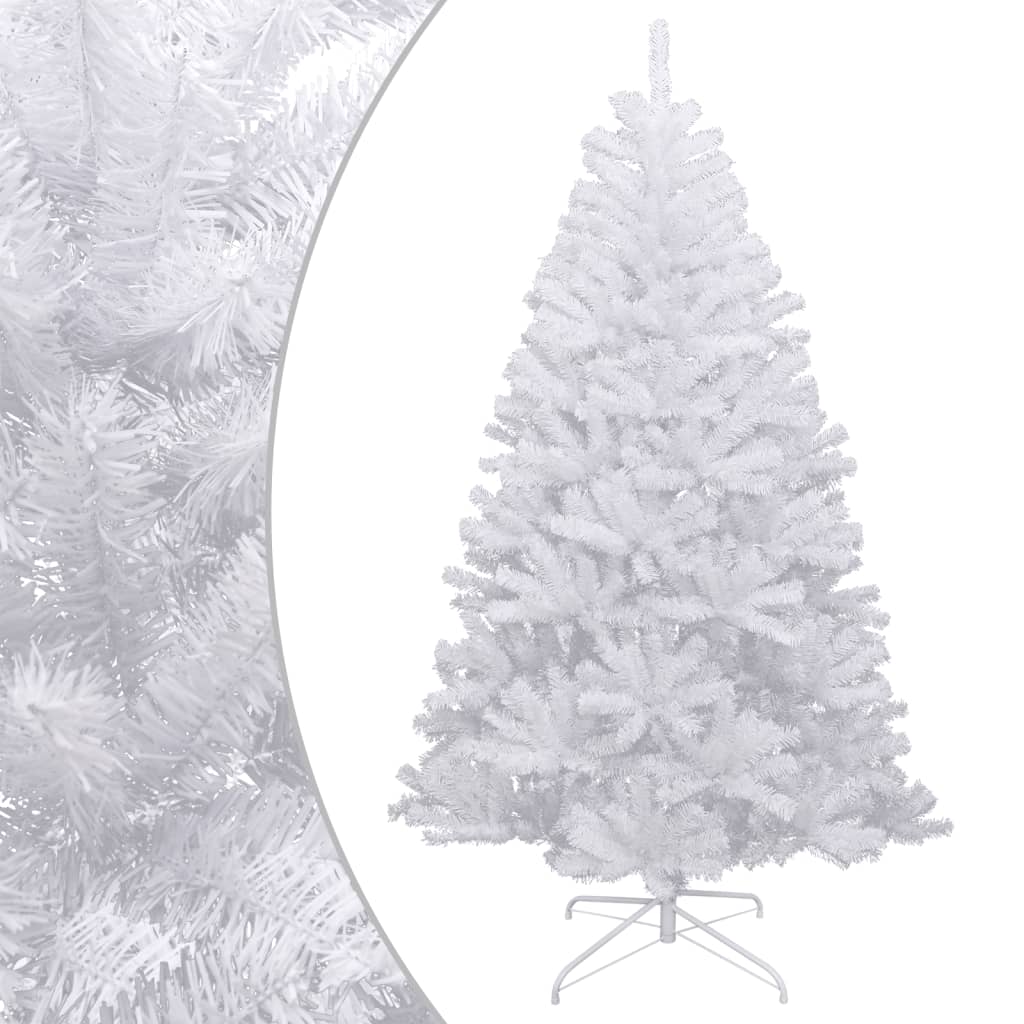 Vidaxl kunstkerstboom avec des charnières et neige 270 cm