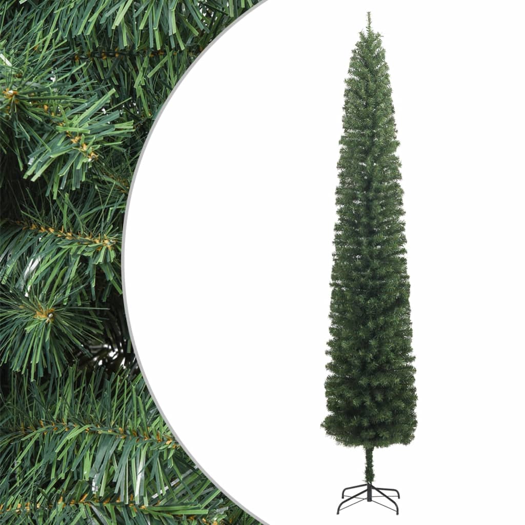 Vidaxl kunstkerstboom étroit avec PVC standard de 300 cm