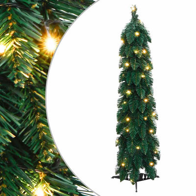 Vidaxl kunstkerstboom avec l'éclairage 45 LED 90 cm
