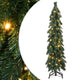 Vidaxl kunstkerstboom avec l'éclairage 60 LEDS 120 cm