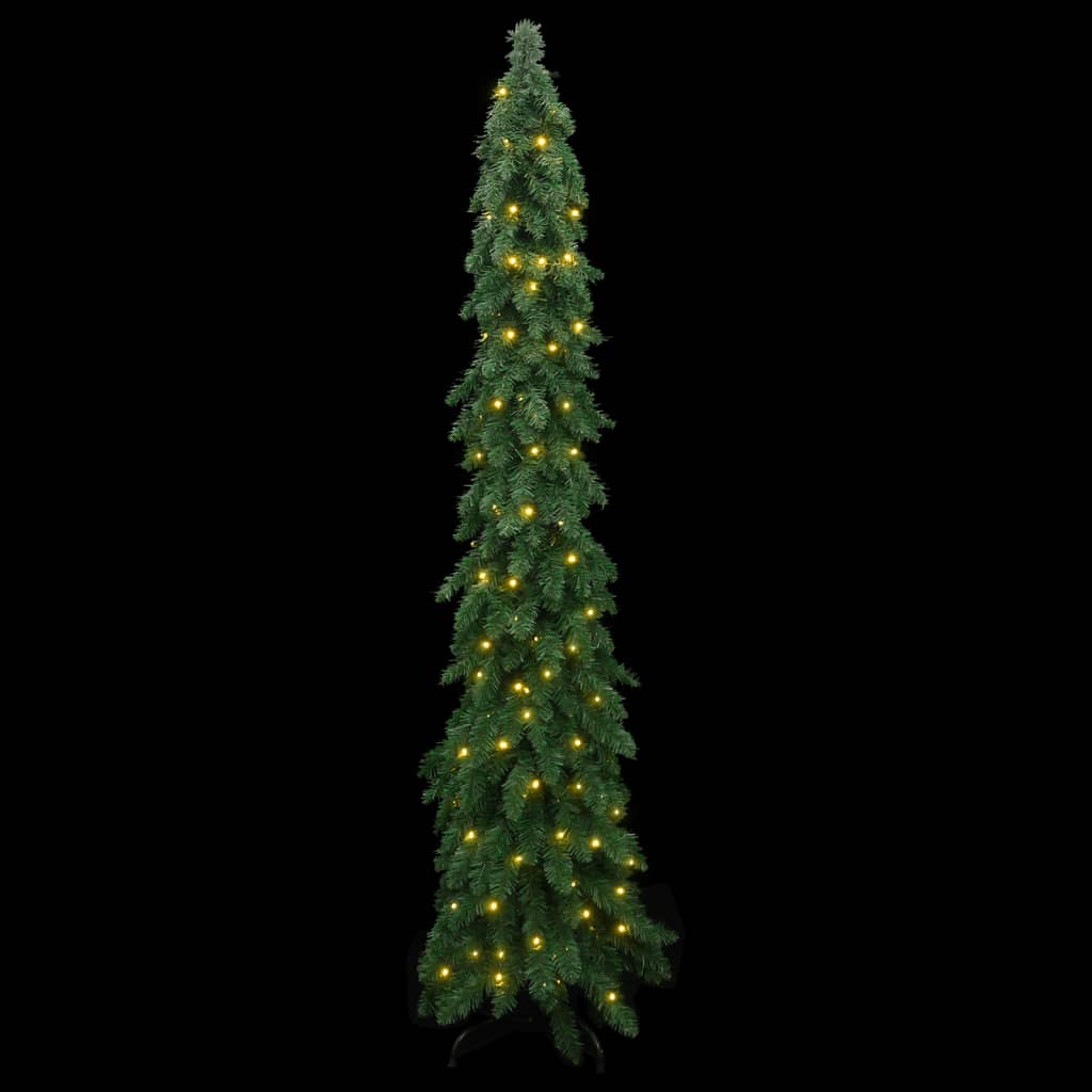 Vidaxl kunstkerstboom avec l'éclairage 100 LED 180 cm