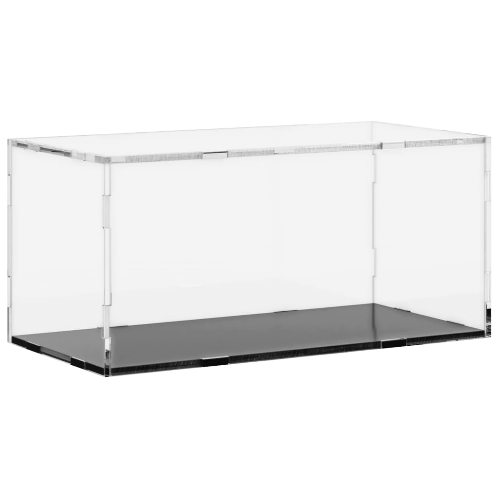 Vidaxl Affichage transparent 30x15x14 cm acrylique
