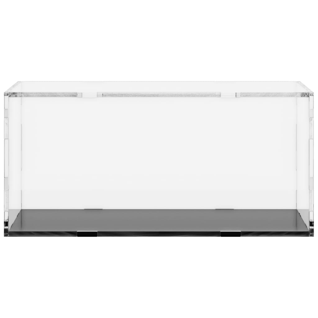 Vidaxl Affichage transparent 30x15x14 cm acrylique