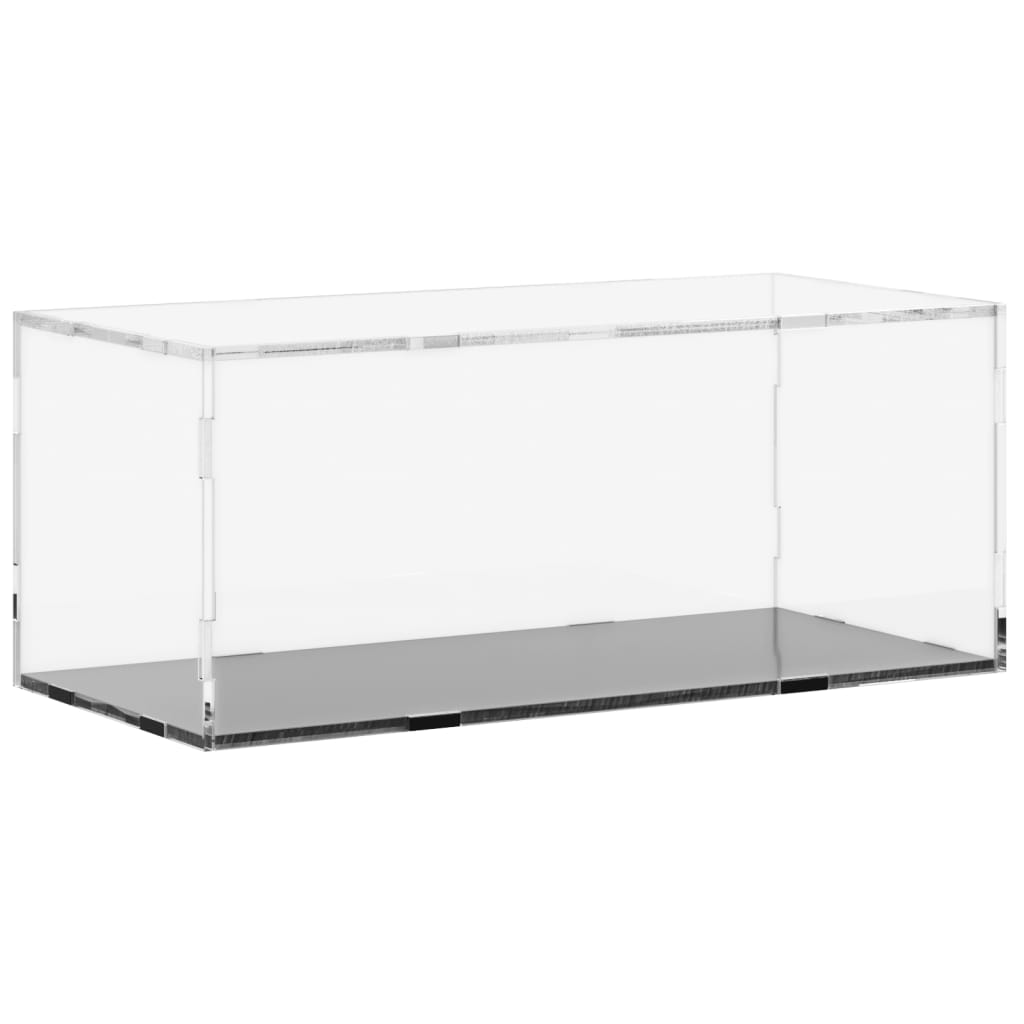 Vidaxl Affichage transparent 34x16x14 cm acrylique