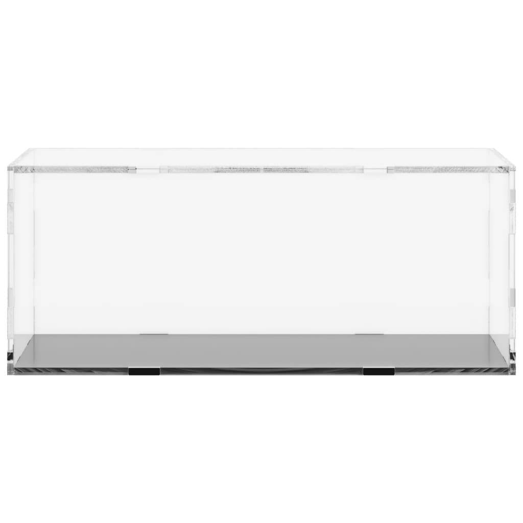 Vidaxl Affichage transparent 34x16x14 cm acrylique
