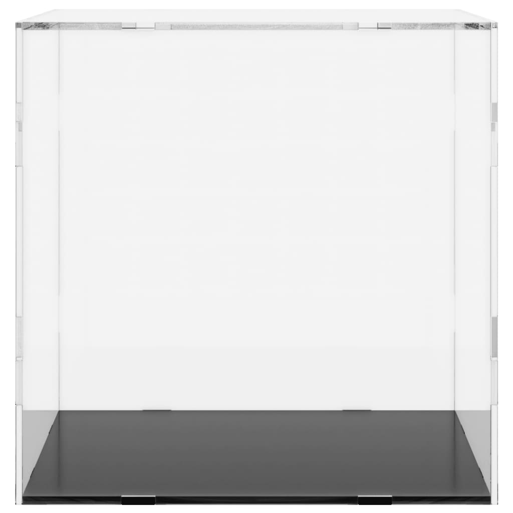 Affichage vidaxl Transparent 30x30x30 cm acrylique