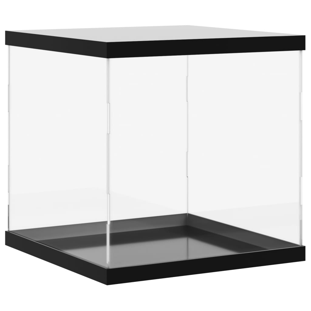 Affichage vidaxl Transparent 30x30x30 cm acrylique