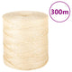 Corde vidaxl 2 mm 300 m 100% sisal