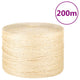 Corde vidaxl 3 mm 200 m 100% sisal