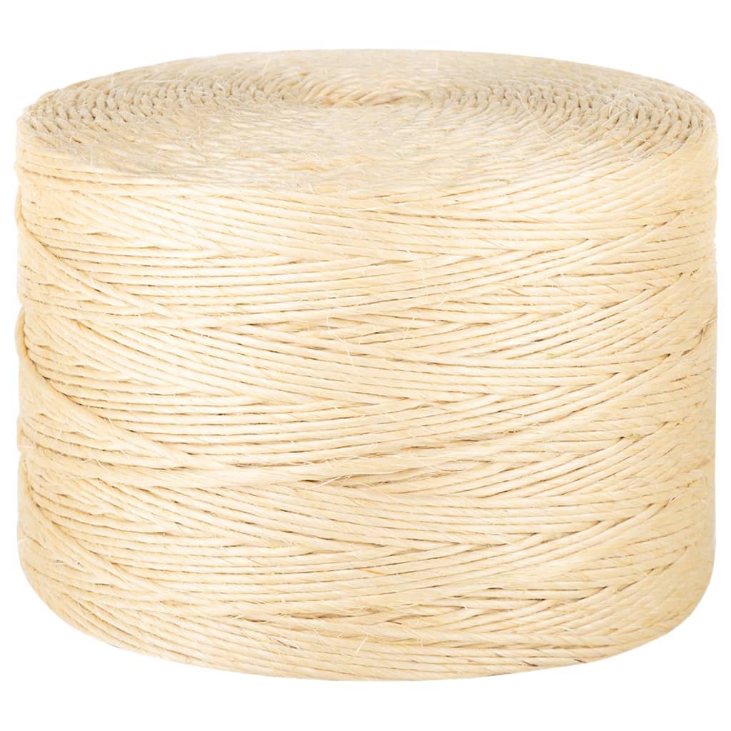 Corde vidaxl 3 mm 200 m 100% sisal